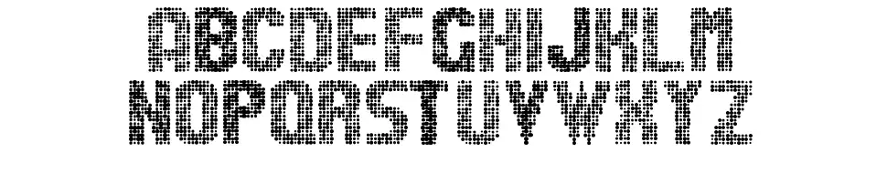 Stardotsfont specimens