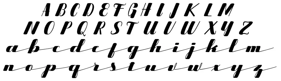 Starlingfont specimens