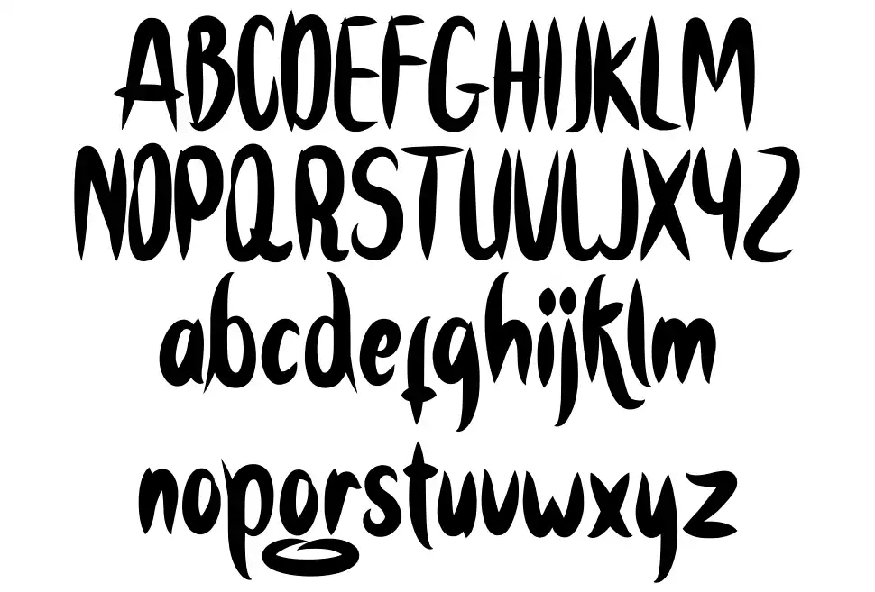 Stay Buddyfont specimens