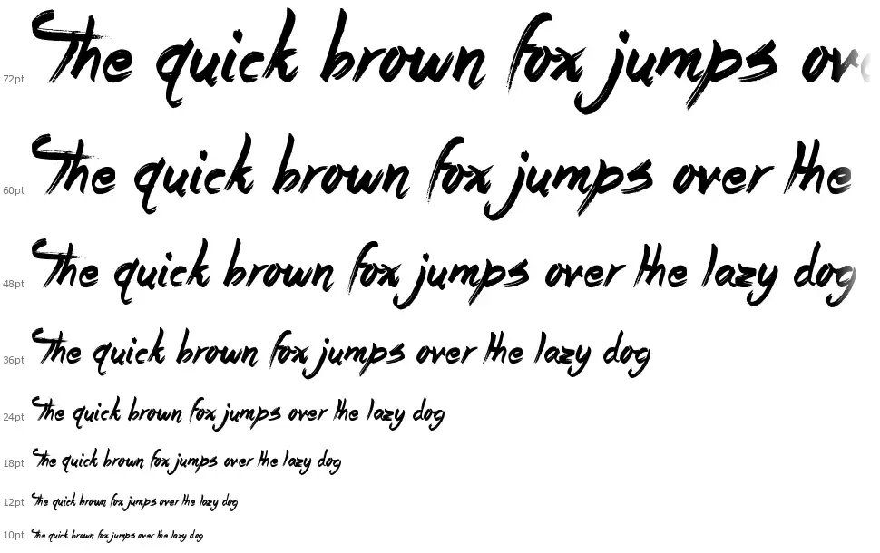 Story Bookfont waterfall