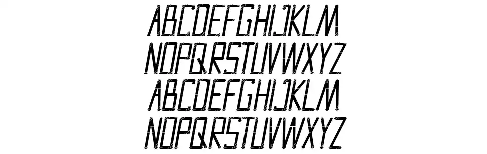 Strong Ironfont specimens