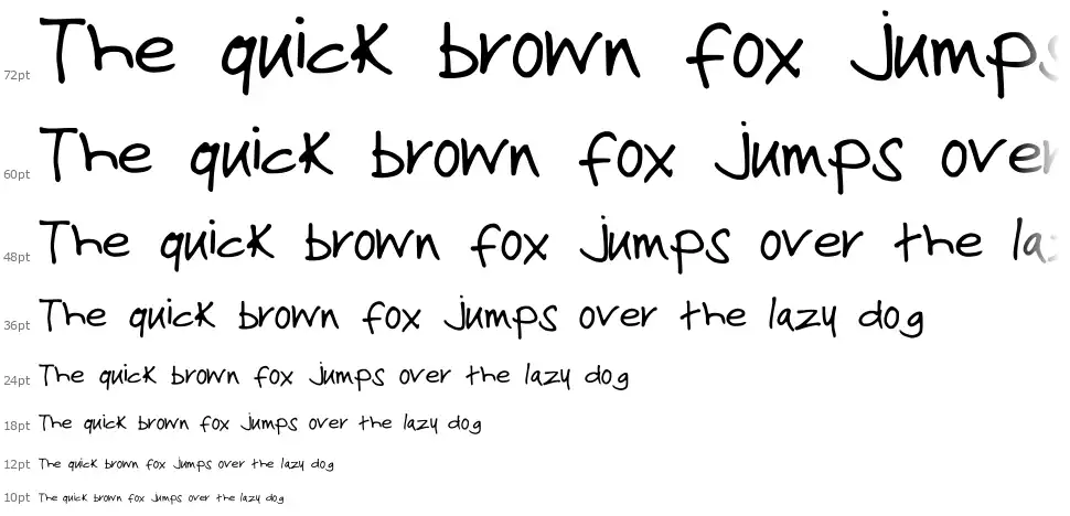 StuVetica2font waterfall
