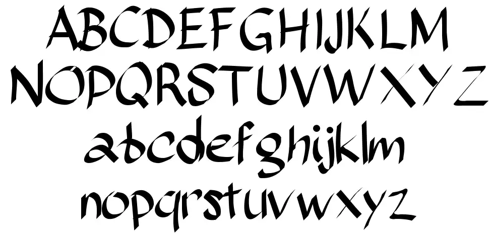 Sunday Scriptfont specimens
