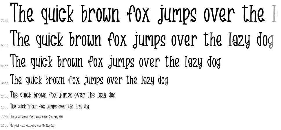 Sunday Specialfont waterfall