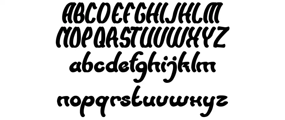 Sunset Beachfont specimens