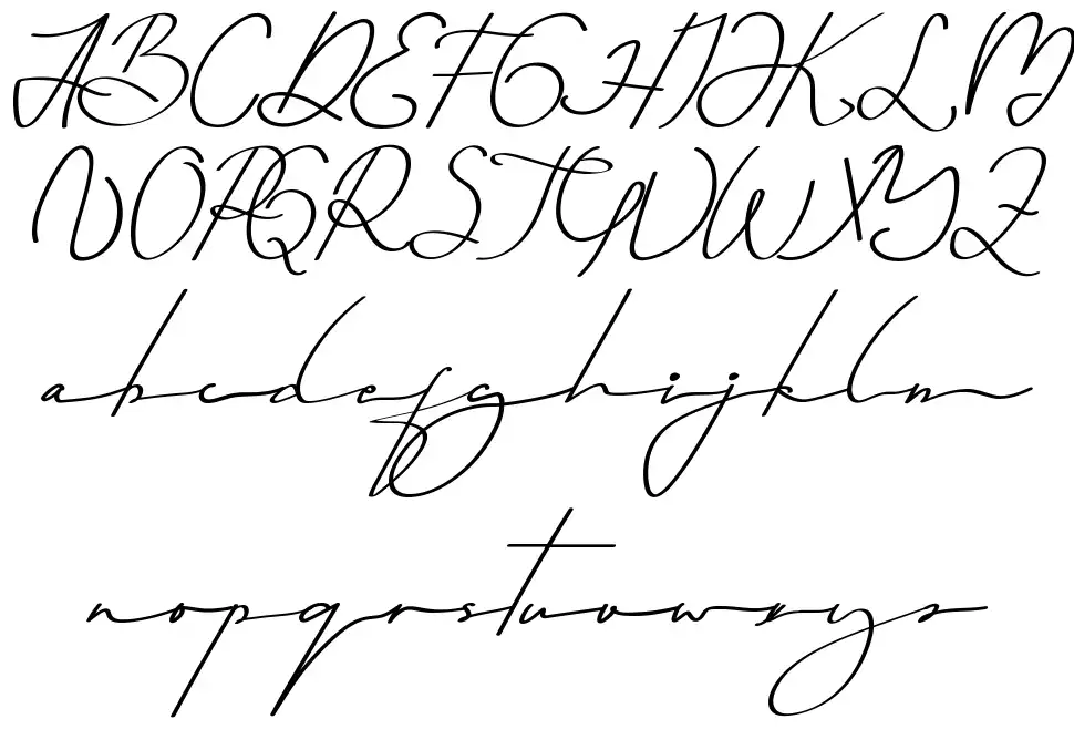 Super Shiningfont specimens