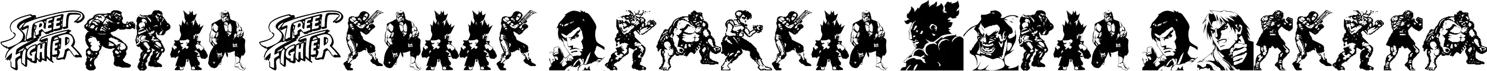 Super Street Fighter Hyper Fonting