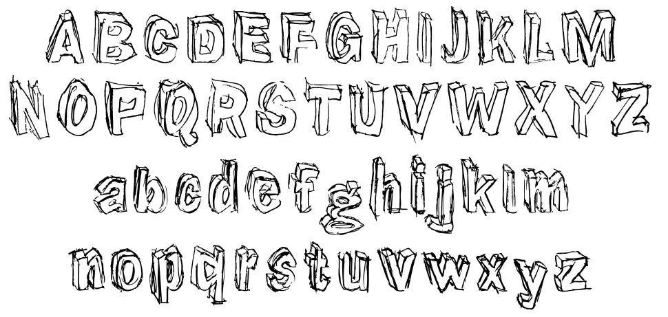 Suppenkasperfont specimens