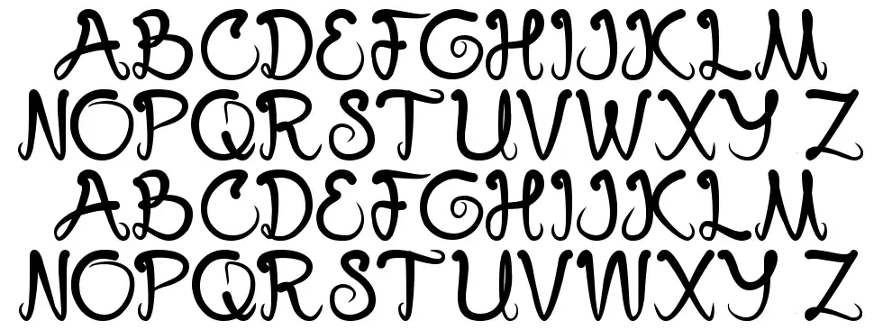 Swampthingfont specimens
