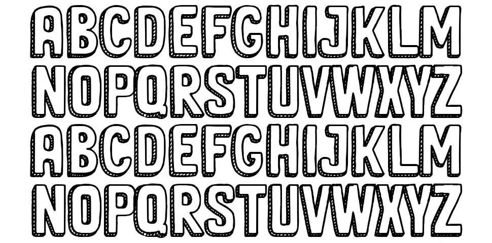 Sweet Cakefont specimens
