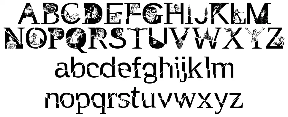 TAK Enchantedfont specimens