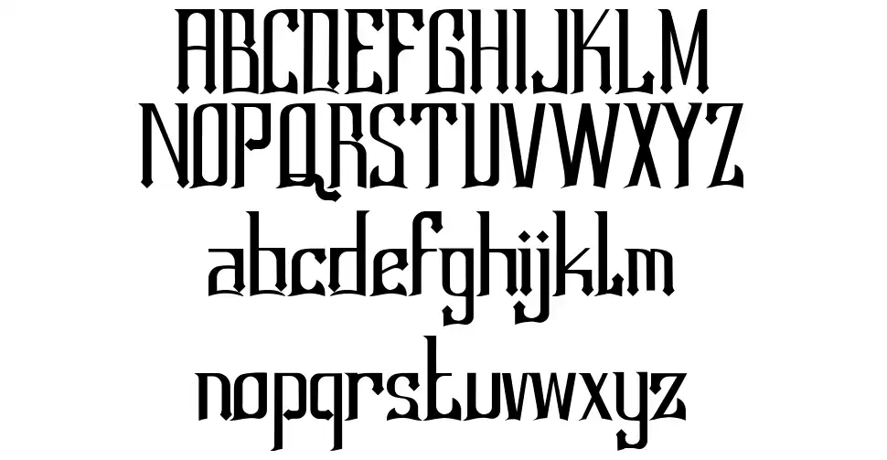Tanggul Marketfont specimens