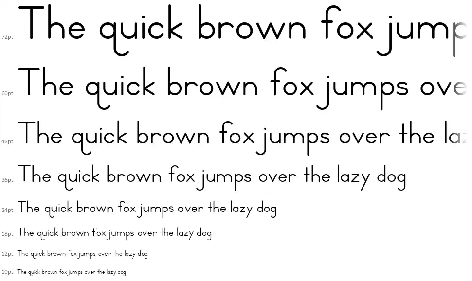 TC KidsType Vodopád TC KidsTypefont waterfall