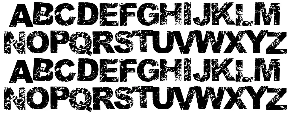 Terremotofont specimens