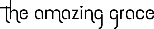 The amazing grace