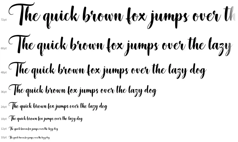The Blacklightfont waterfall