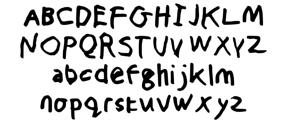 The Christopher Harveyfont specimens