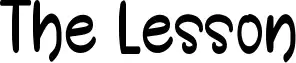 The Lesson
