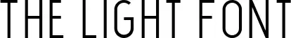 The Light Font