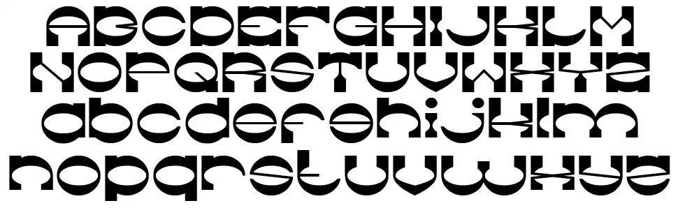 The Machine Gunfont specimens