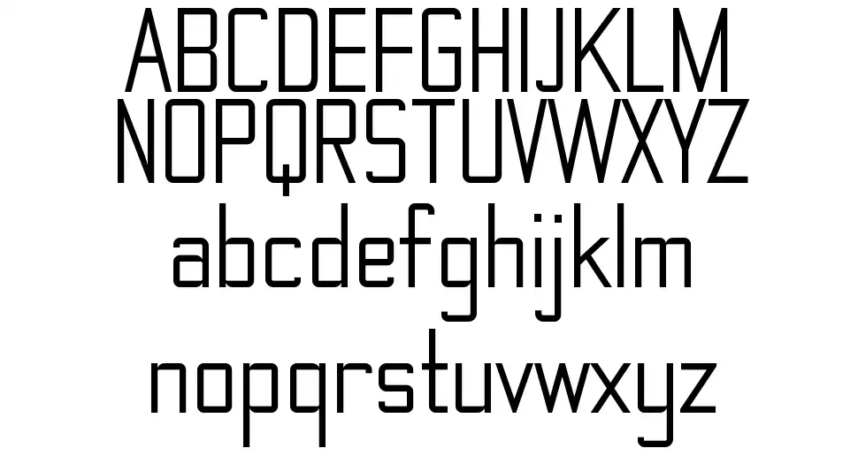 The Maticfont specimens