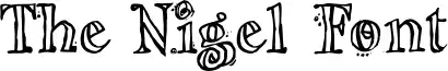 The Nigel Font