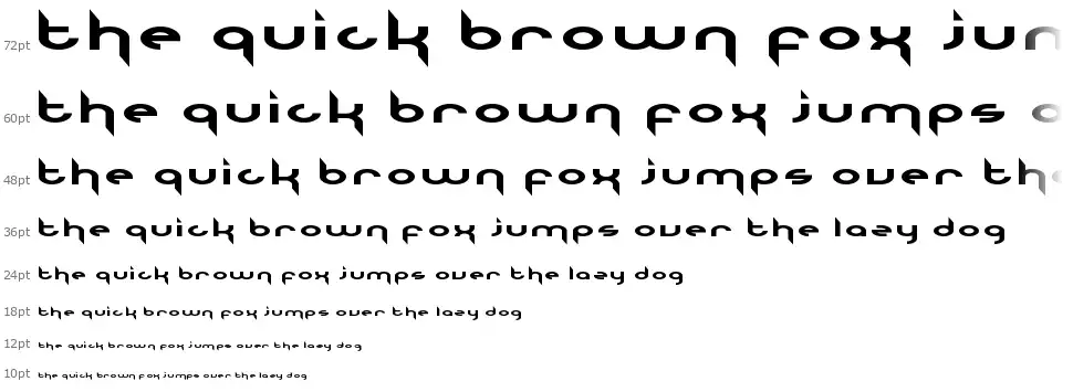The Nineties Called They Want Their Font Backfont waterfall
