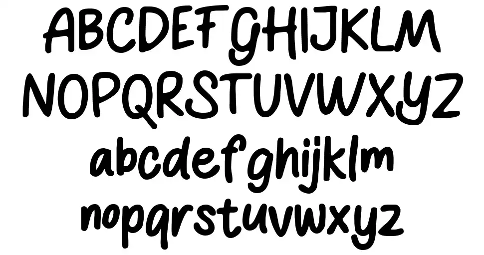 The Simsongfont specimens