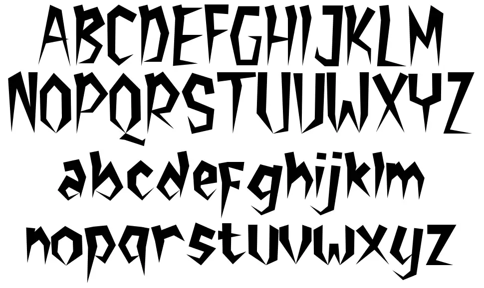 Time Moverfont specimens