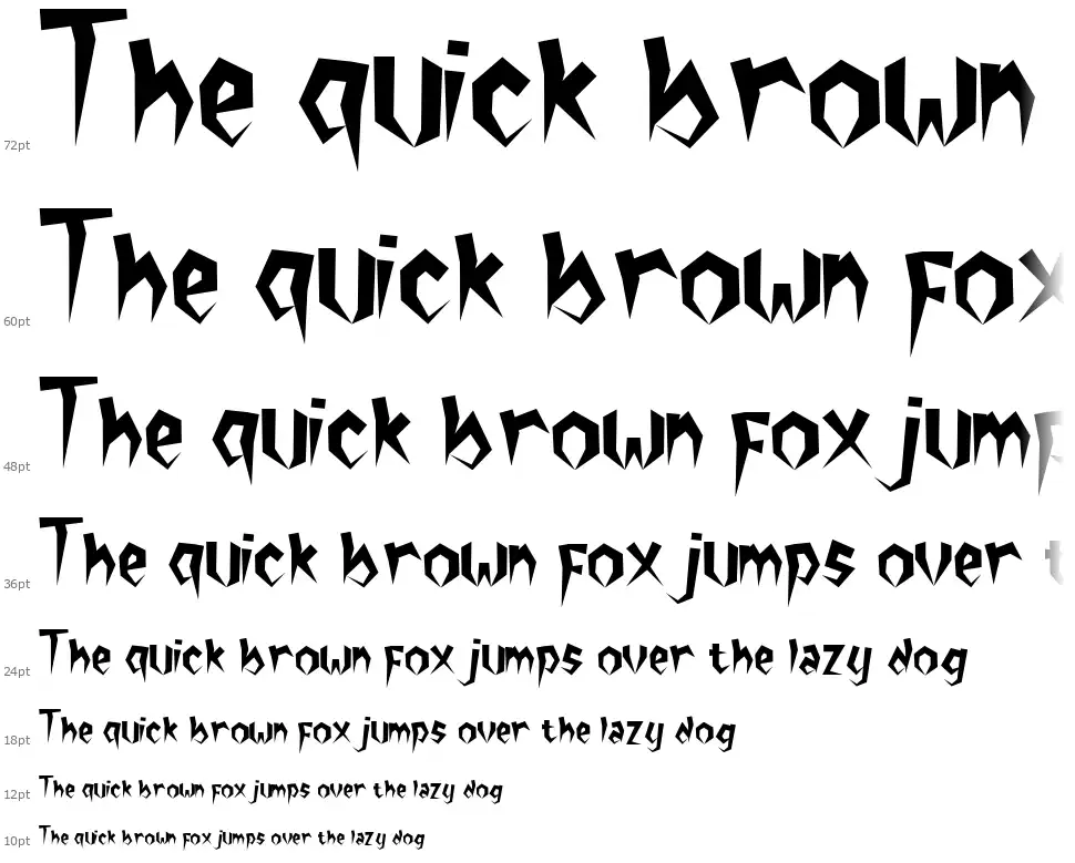 Time Moverfont waterfall