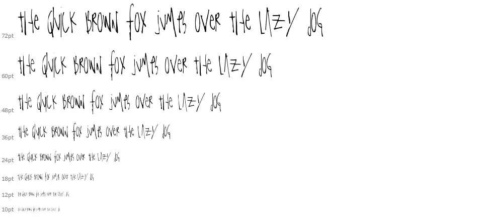 Totally Straightfont waterfall