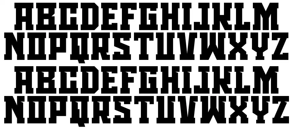 Trabashfont specimens