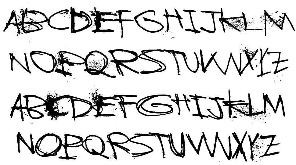 Tricky Christinefont specimens