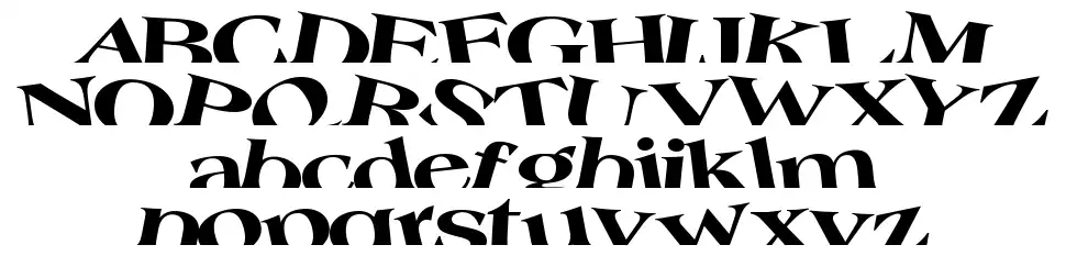 Troubled Geniusfont specimens