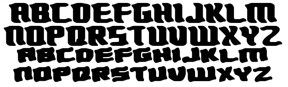 Turmoil BRKfont specimens
