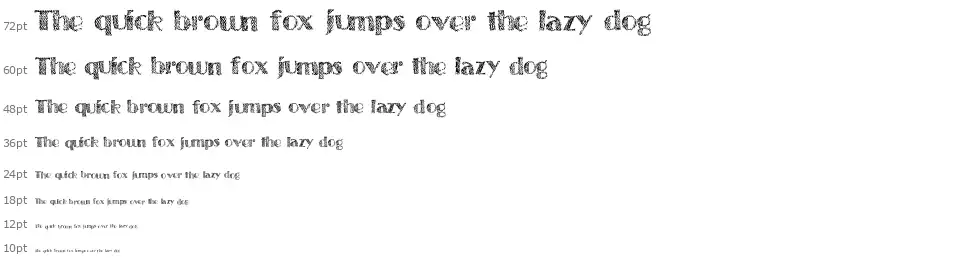 Twenty Somethingfont waterfall