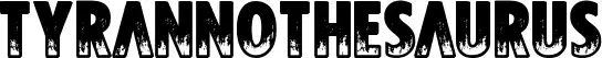 Tyrannothesaurus