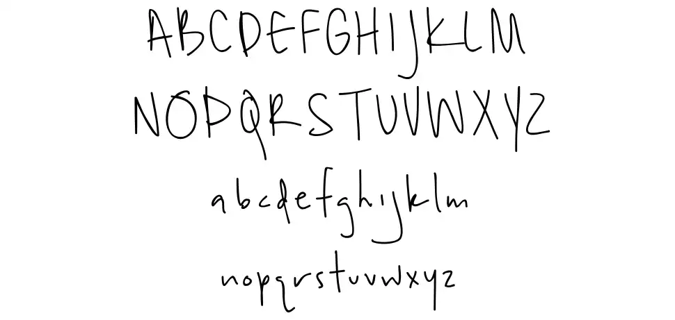 Unrulynessfont specimens