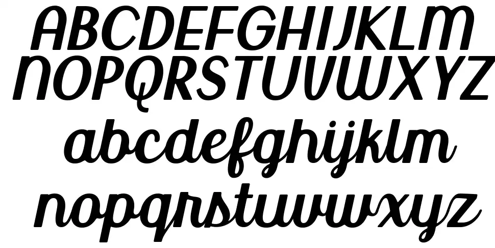 Uptown Marketfont specimens