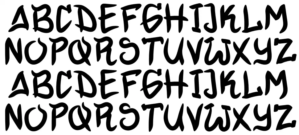 Winter Swashfont specimens