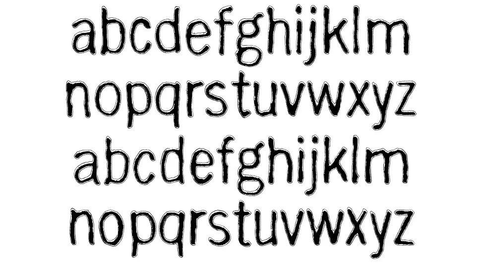 With Righteous Indignationfont specimens