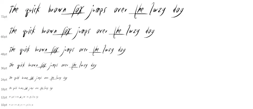 Wonderful Phonographfont waterfall