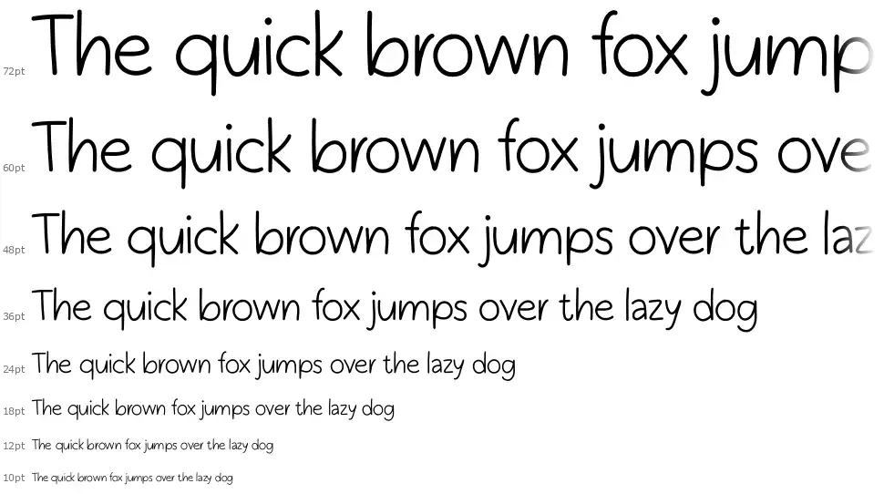 Wonderplayfont waterfall