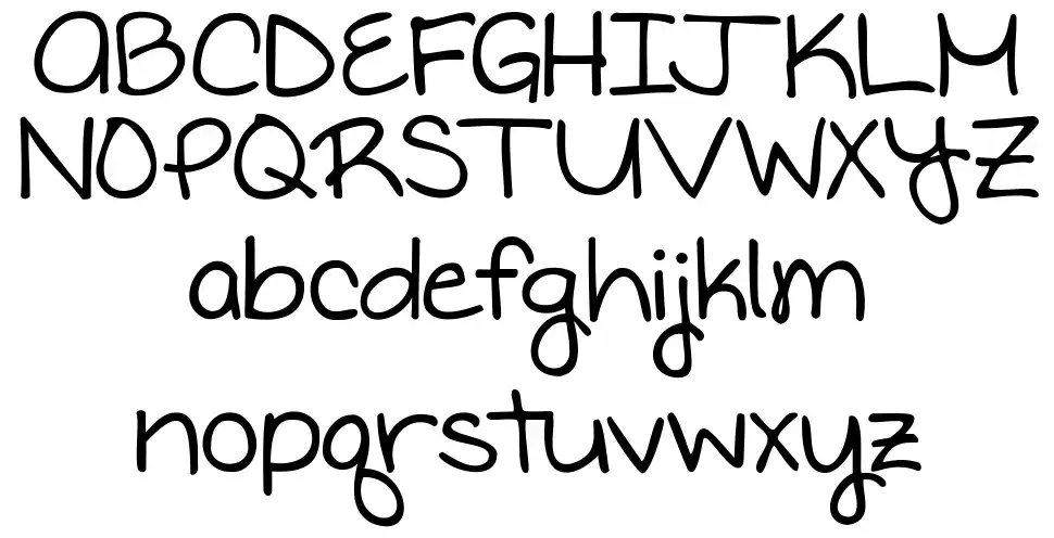 Written in the Starsfont specimens