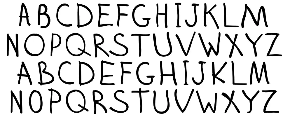 Zhiznfont specimens